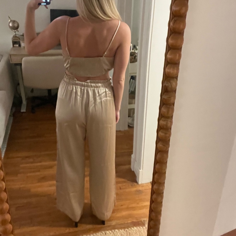 Gold Two Piece Set - Picture 2 of 4